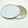 Buy cheap Tin Plate Material Drum Lid , Tin Covers Well Painted Non Refillable With Sealing Ring from wholesalers