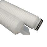 Microporous Polypropylene RO Industrial Pleated PP Water Filter Diameter 2.7" 1