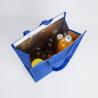 Buy cheap Fashion portable recyclable pp non woven cooler bag travelling insulated food delivery tote reusable thermal lunch bag from wholesalers