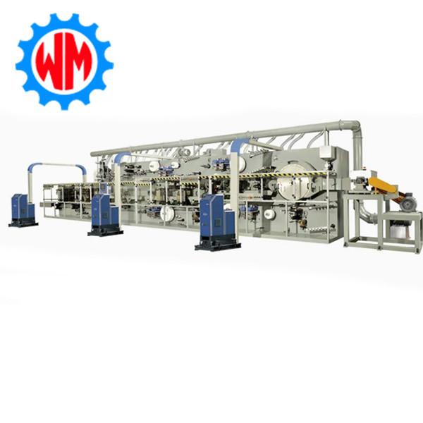 Buy cheap 600pcs/Min Design Speed Baby Diaper Production Line 97% Qualified Rate 205KW Installation Capacity from wholesalers