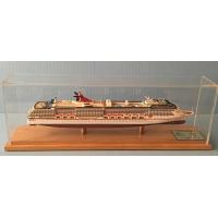 Buy cheap Ivory White Carnival Cruise Miracle Ship Model With Single Piece Assembly product