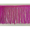 Buy cheap Colorful custom design OEM polyester fringes trimming for garment clothes decoration from wholesalers