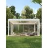 Buy cheap Electric Outdoor Rainscreen Slats Slats Garden Canopy Powder Coated Gazebo from wholesalers