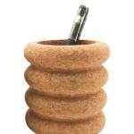 Eco-Friendly Cork Pen Pot Pencil Stand Holder Office Stationery Desk Tidy