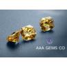 Buy cheap Yellow Colored Moissanite Loose Stones Anti High Temperature from wholesalers