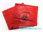 Hospital Biohazard Bag Medical Waste Garbage Bags Infections Linens Waste Bags,