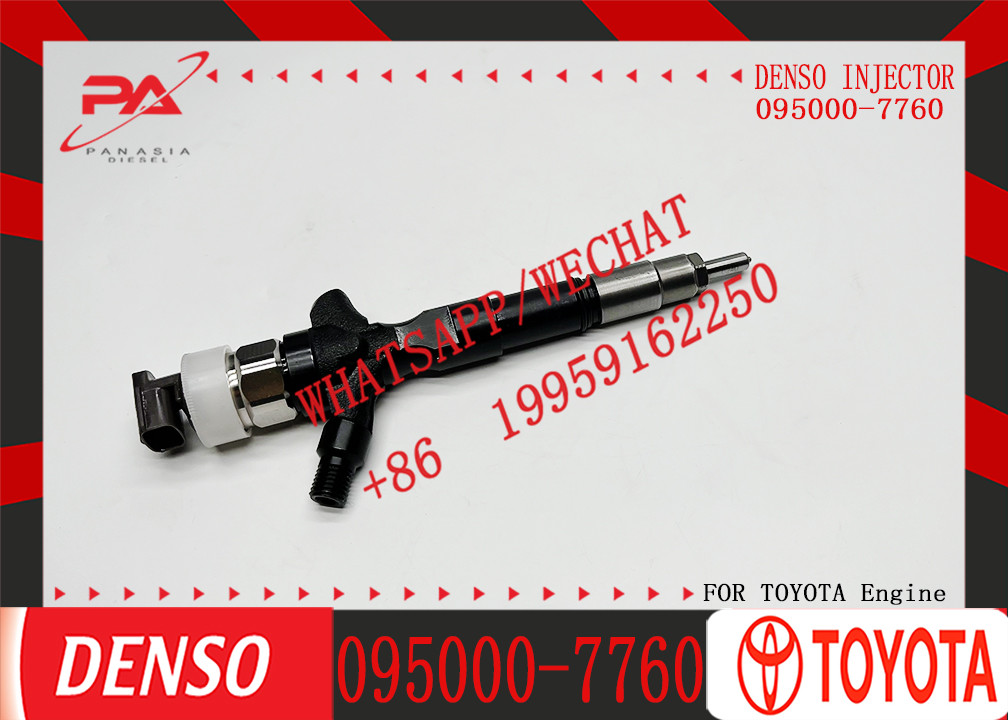 Genuine 095000-7760 095000-7761 9709500-776 23670-0L010 23670-30300 23670-39275 2kd Common Rail Injector for Toyota