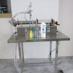 Buy cheap Semi Automatic Paste Cosmetic Liquid Filling Machine For 10-250ML Bottle from wholesalers
