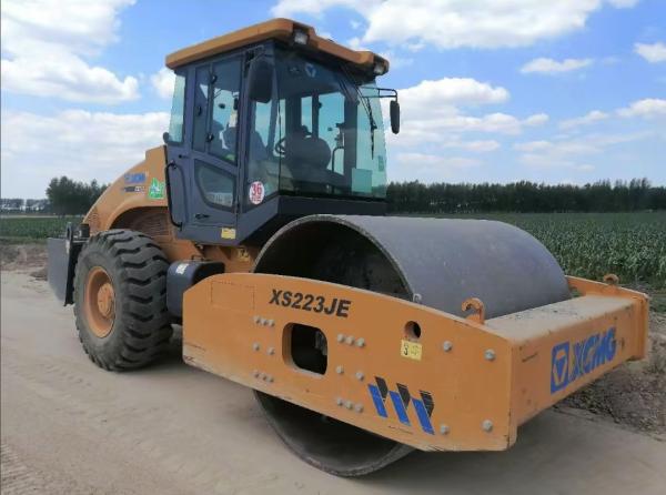 22Ton Single Drum Construction Machine Road Roller XS223JE XS203J XS223J in