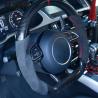 Buy cheap Custom Suede Leather Audi Carbon Fiber Steering Wheel Automotive Accessories from wholesalers
