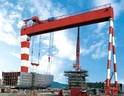 Buy cheap Portable Crane Double Girder MEC Shipbuilding Gantry Crane in Shipbuilding Industry from wholesalers
