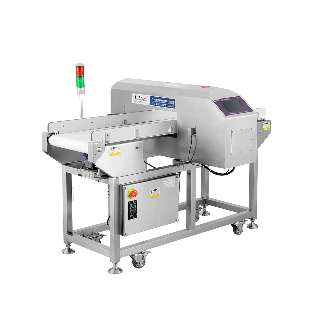 Hot Selling High Accuracy Conveyor Belt Food Metal Detector Machine Factory Price For Steamed Buns Dumplings