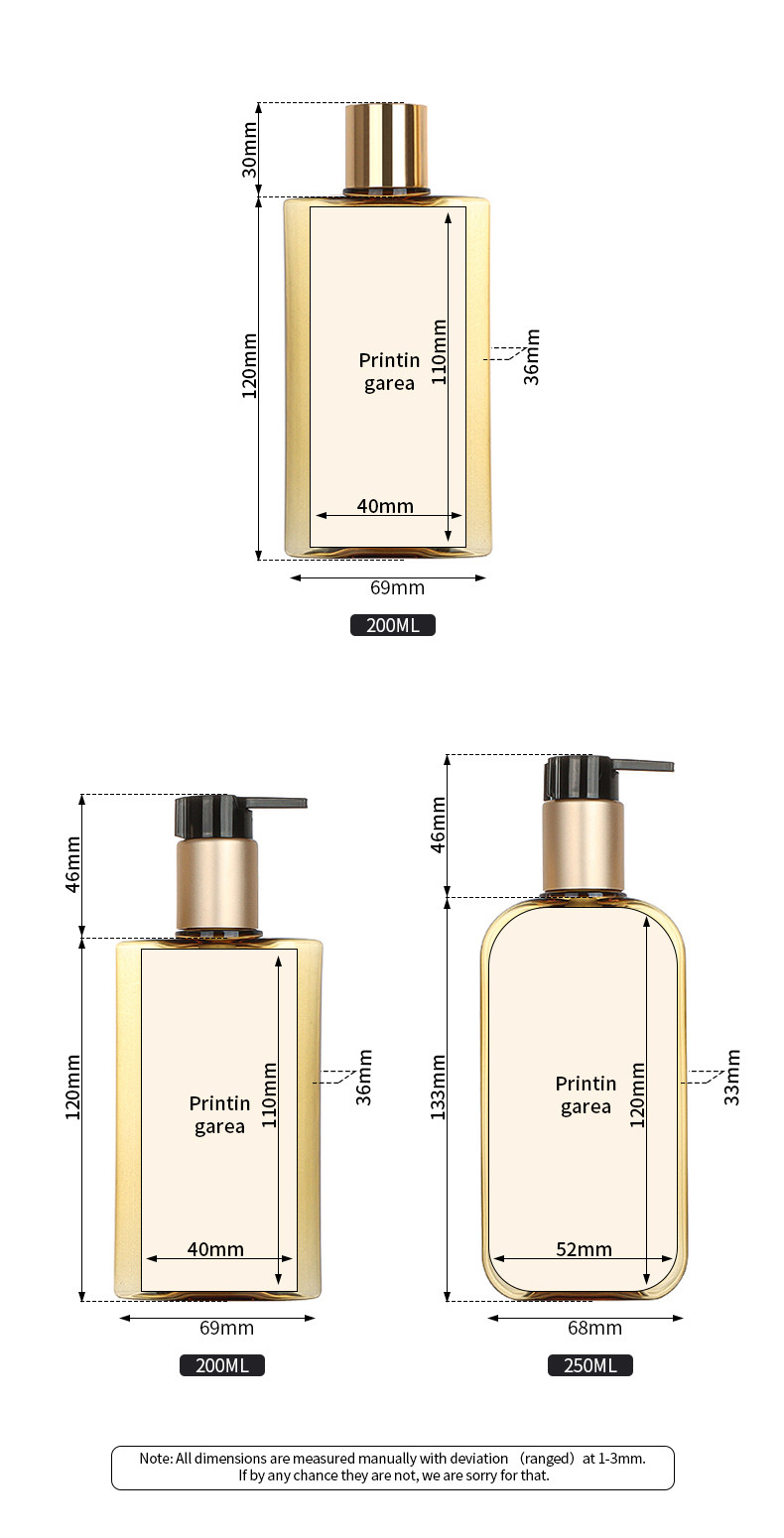 16 Oz Lotion Bottle PETG Material Airless Odorless Refillable Lotion Bottle