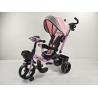 Buy cheap Red 3-Wheel Child Tricycle With Steel Handlebar And Plastic Seat Baby Carriage from wholesalers