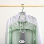 3 Layers Wide Shoulder Hangers Plastic Fish Bone Shape