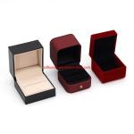 Deluxe Square Paper Jewelry Boxes Packaging Cardboard Anniversary Ring Box