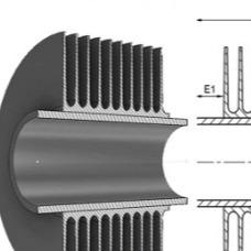 Buy cheap DELLOK SA334 Gr1 Extruded Fin Tubes Anti Corrosion Vibration Resistant from wholesalers