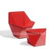 Buy cheap Prism lounge chair with ottoman and table by Knoll from wholesalers