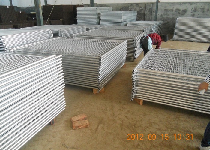 Eco Friendly Temporary Fence Panels Removable Welded Wire Fence Panels