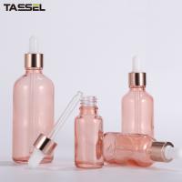 Buy cheap Rose Gold Essential Oil Glass Dropper Bottles 60ml 80ml 18/410 Dropper product