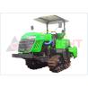Buy cheap 57kw Rice Field Tractor , Compact Crawler Tractor Higher Ground Clearance from wholesalers