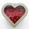 Buy cheap Preserved roses real flowers in heartshaoe box never withered roses that last a year for her anniversary day from wholesalers