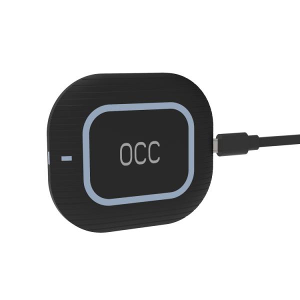 Buy cheap Small Black 10w Wireless Charger , OCC 1.67A Fast Wireless Charging Pad from wholesalers