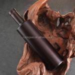 Aluminum Plastic PP Collar Material Amber Glass Swing Top Bottles for of Gin