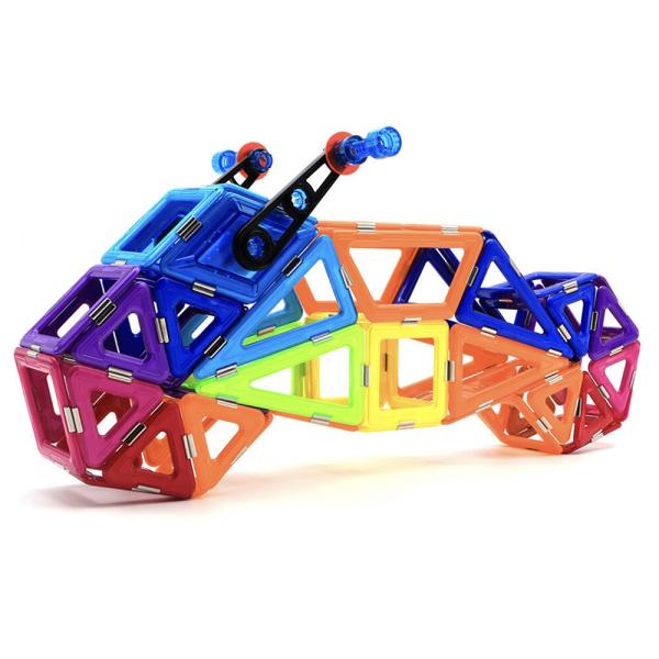 Buy cheap Children Harley Motorcycle Magnetic Tiles Accessories Magnetic Building Blocks Set from wholesalers