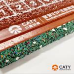 Quick-Install Breathable Foam Rubber Roll for Outdoor Sport Floor Prefabricated