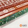 Buy cheap Prefabricated Rubber Track Prefabricated Outdoor Athletics Track Surface Synthetic Running Track from wholesalers