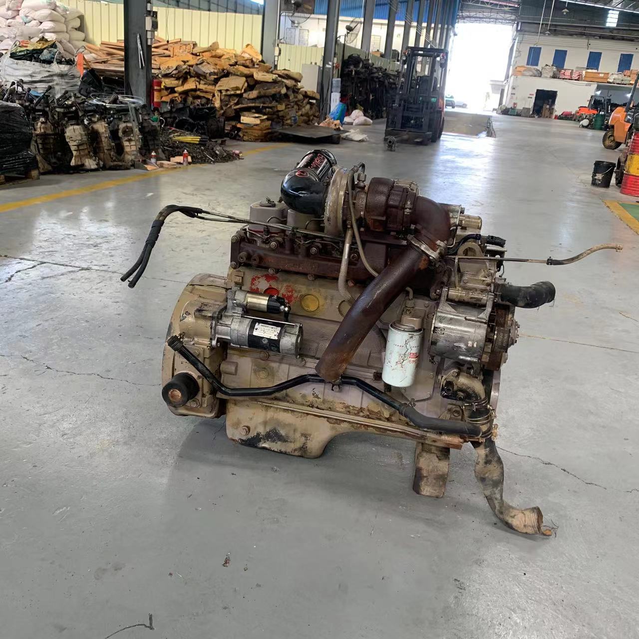 Low Fuel Consumption 6 Cylinder Diesel Engine 6BT1 for Small Pump Supply