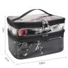 Buy cheap Zipper Closure Marble PU Makeup Organizer Travel Bag from wholesalers