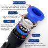 Buy cheap Air Connector Tube Plastic Pneumatic Fittings Water Hose Couplers 4mm 6mm 8mm 10mm 12mm PU PY PK PE PV SA from wholesalers