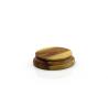 Buy cheap Decorative Wooden Jar Lid Dustproof Spice Jar Acacia Lid Silicone Mug Cup Cover from wholesalers