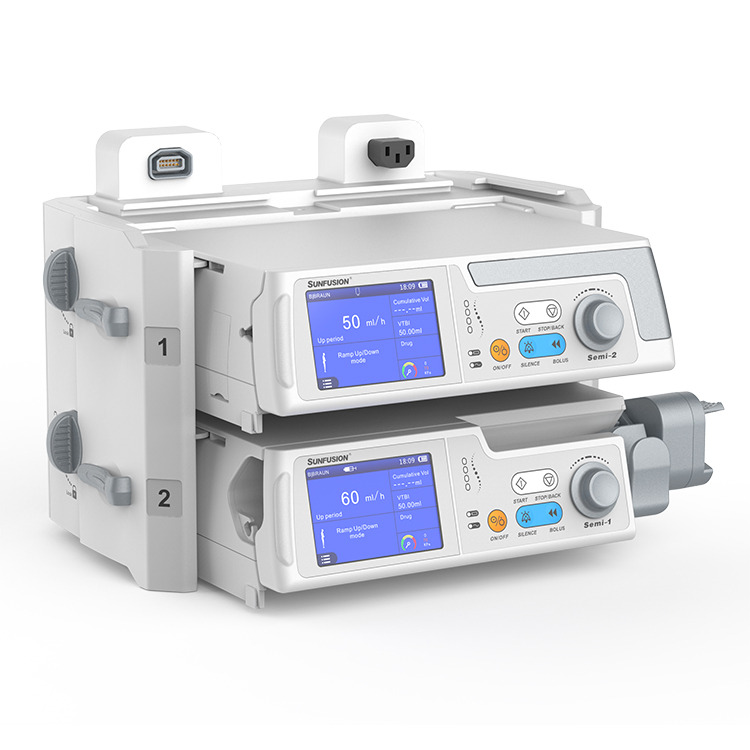 Multiple channel price infusion syringe pumps workstation