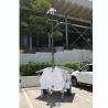 Buy cheap lockable telescoping pneumatic mast 4.5m CCTV mast, aluminum mast from wholesalers