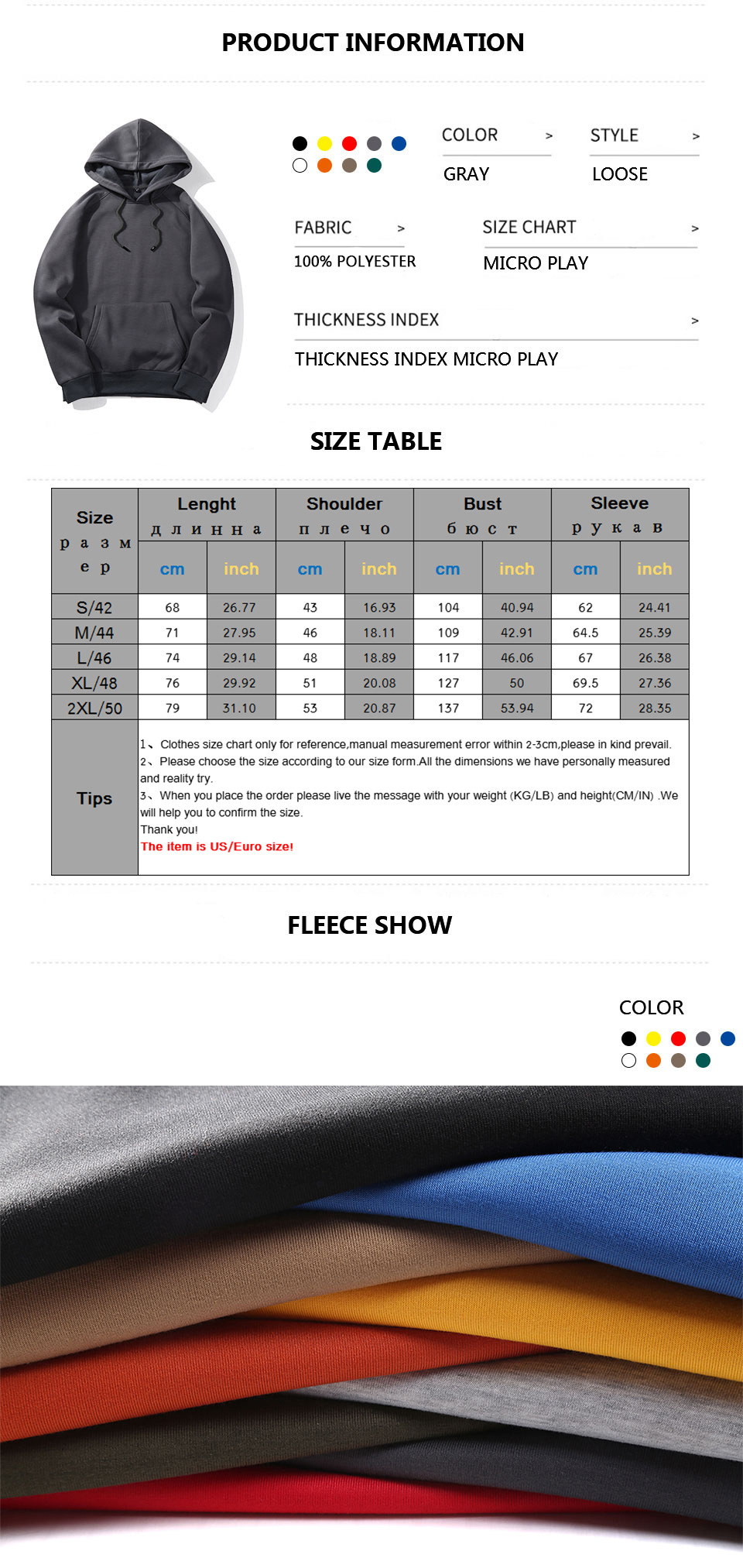 [Free Sample] Men Hoodies Apparel Logo Design Services Slight Customize Sweatshirts With Hood