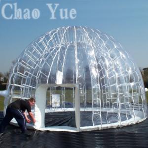 Buy cheap Transparent Customized Inflatable Party Tent, Durable Bubble Tent Marquee (CY-M2733) from wholesalers