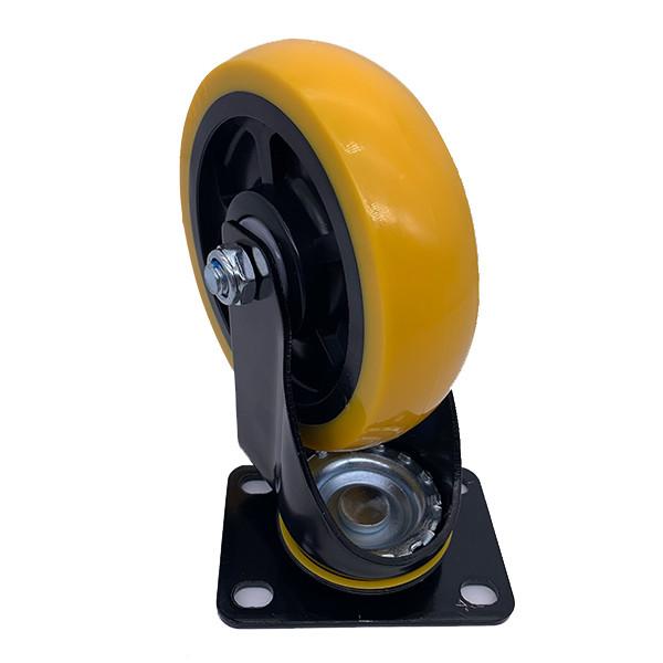 Buy cheap 5 Inch Swivel Plate Polyurethane Quiet Casters Wheel For Equipment from wholesalers