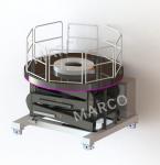 10 Ton Hydraulic High Lift Table with Turntable