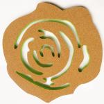 Toxicless Decorative Cork Board Message Pin Tearproof Flowers Cartoon