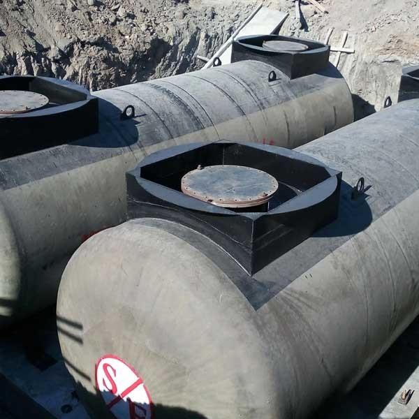 Buy cheap 60cbm 10m3 Steel Fuel Oil Storage Tank 20m3 Horizontal SF Underground from wholesalers