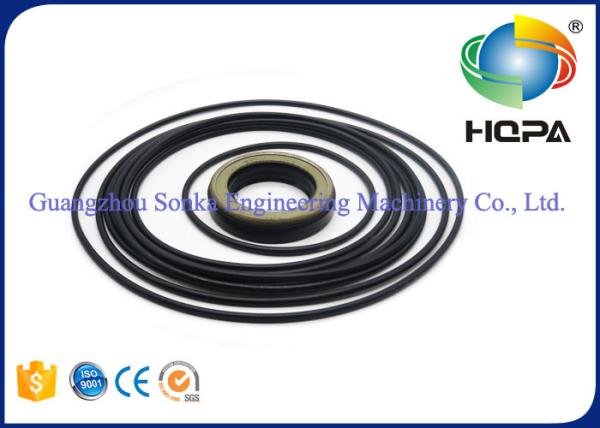 Buy cheap PC120-6 Oil Seal Kits Oil Resistance For Hydraulic Seal Parts , Black Color from wholesalers