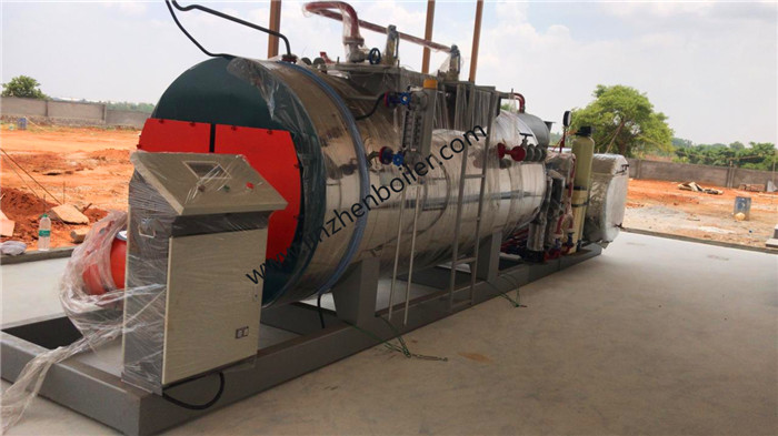500kg/Hour Small Package Steam Boiler Systems For Commercial Kitchen Equipment