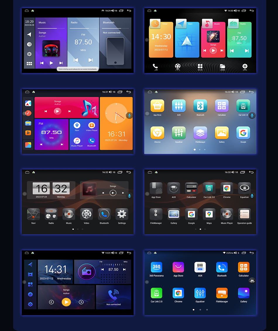 Direct Sale Android 11.0 Car Radio Multimedia Player for Nissan Toyota Kia Honda Lada