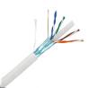 Buy cheap FTP CCA Conductor Cat6 Ethernet Cable 4 Pair 305m 23AWG HDPE from wholesalers