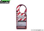 Oxidized Aluminum Alloy Labeled Snap On Lock Out Hasp