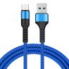 Buy cheap USB 3.0 Nylon Charging Cable , Nylon Braided Micro Usb Cable For Samsung Phone from wholesalers