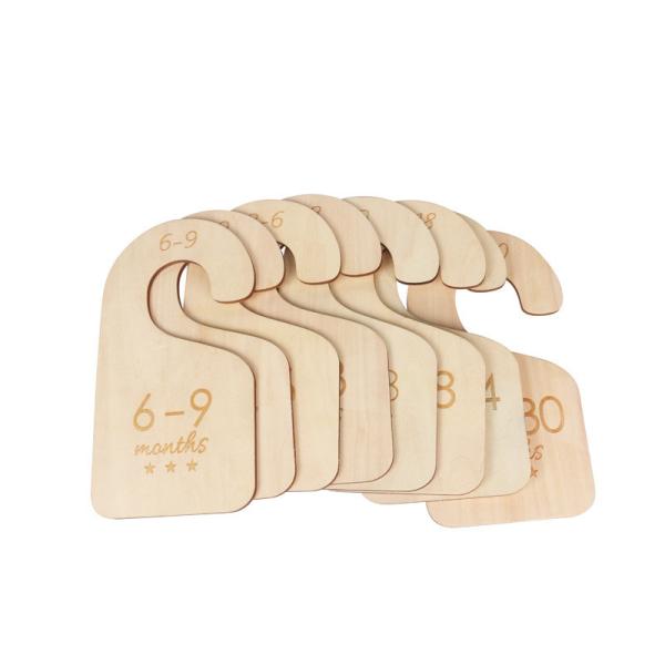 Buy cheap Wooden baby closet divider -Clothing Size Dividers for Closet or Retail Store, Hanger Dividers 12 Pieces Custom design accept from wholesalers